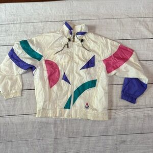 Vintage JC Penney USA Olympic Apparel Track Jacket Windbreaker Size Medium